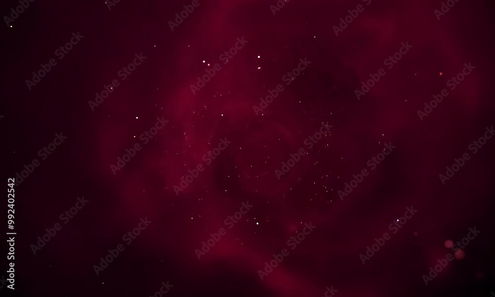 A deep space nebula in shades of dark red and black with scattered white stars, a mesmerizing cosmic view. A deep space nebula in shades of dark red and black with scattered white stars, a mesmerizing cosmic view.