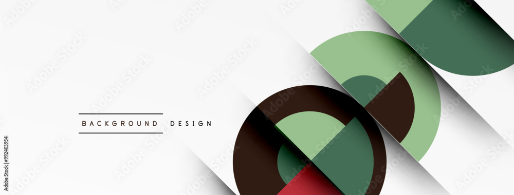 Modern geometrical abstract background - circles. Business or technology presentation design Modern geometrical abstract background - circles. Business or technology presentation design