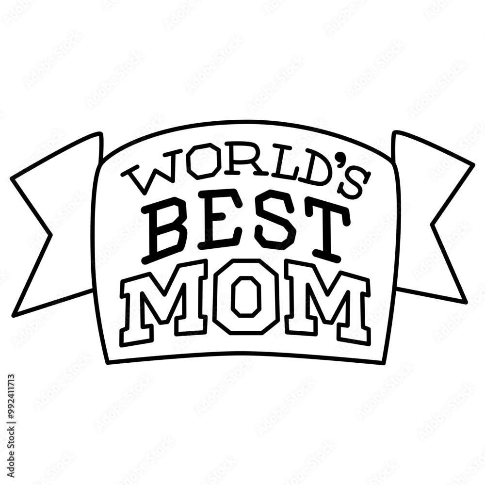 Obraz premium World's Best Mom