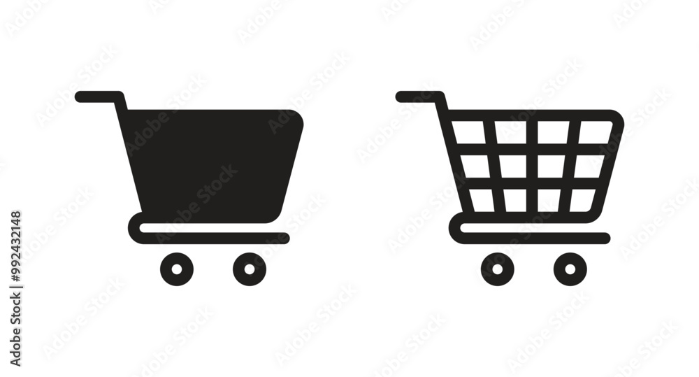 Shopping Cart icon vector for web Shopping Cart icon vector for web
