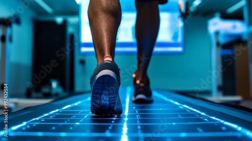Patient Walking with Sensor-Equipped Shoes