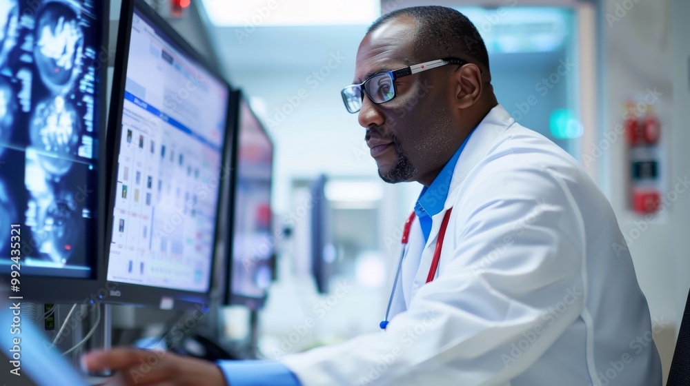 Modern Doctor utilizing Artificial Intelligence for Efficient Electronic Health Record (EHR) Entry in Clinical Setting Modern Doctor utilizing Artificial Intelligence for Efficient Electronic Health Record (EHR) Entry in Clinical Setting