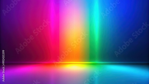 Neon color gradient abstract background with vibrant hues  neon  color  theme  gradient  abstract  background  vibrant
