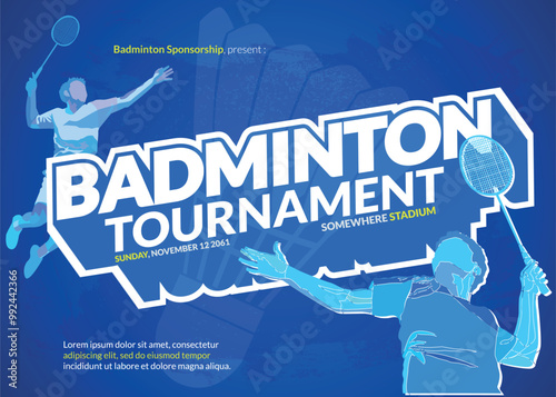 All Badminton League, Badminton Poster