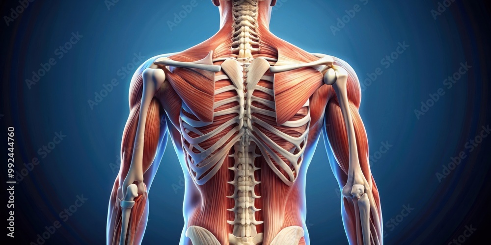 Muscles acting on the humerus from the back view showing labels, muscles, humerus, back view, anatomy Muscles acting on the humerus from the back view showing labels, muscles, humerus, back view, anatomy
