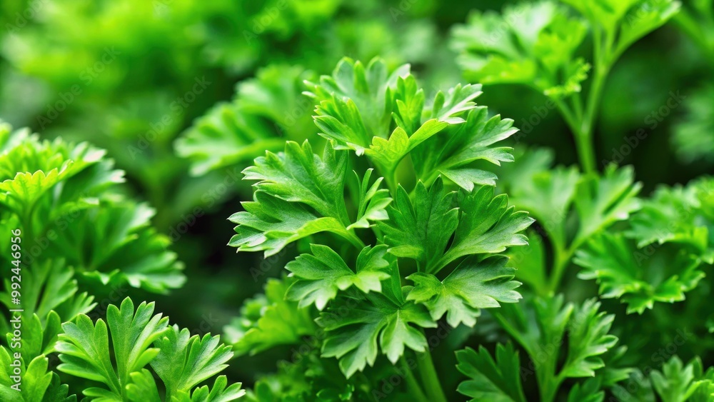 Close-up image of fresh green parsley leaves, perfect for food or cooking related designs, herb, parsley, fresh, green Close-up image of fresh green parsley leaves, perfect for food or cooking related designs, herb, parsley, fresh, green