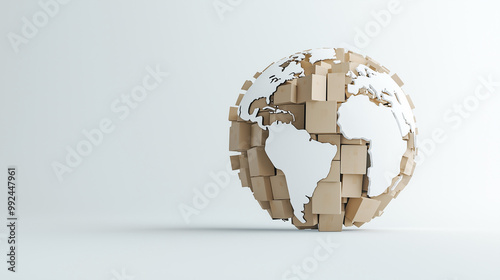 Global Connection: A 3D ren...