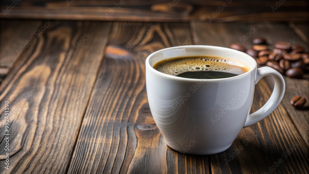 White ceramic mug filled with freshly brewed coffee, coffee, mug, cup, drink, refreshment, beverage, espresso, latte, cappuccino White ceramic mug filled with freshly brewed coffee, coffee, mug, cup, drink, refreshment, beverage, espresso, latte, cappuccino