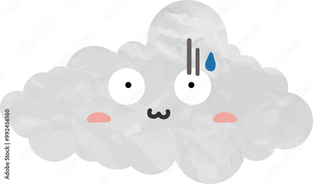cute cloud paper art