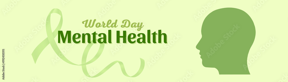 World Mental Health Day, created using Generative AI technology. World Mental Health Day, created using Generative AI technology.