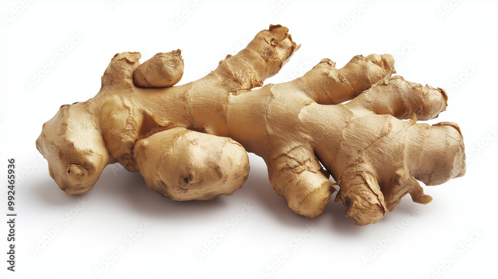 a close up of ginger isolated on white background a close up of ginger isolated on white background
