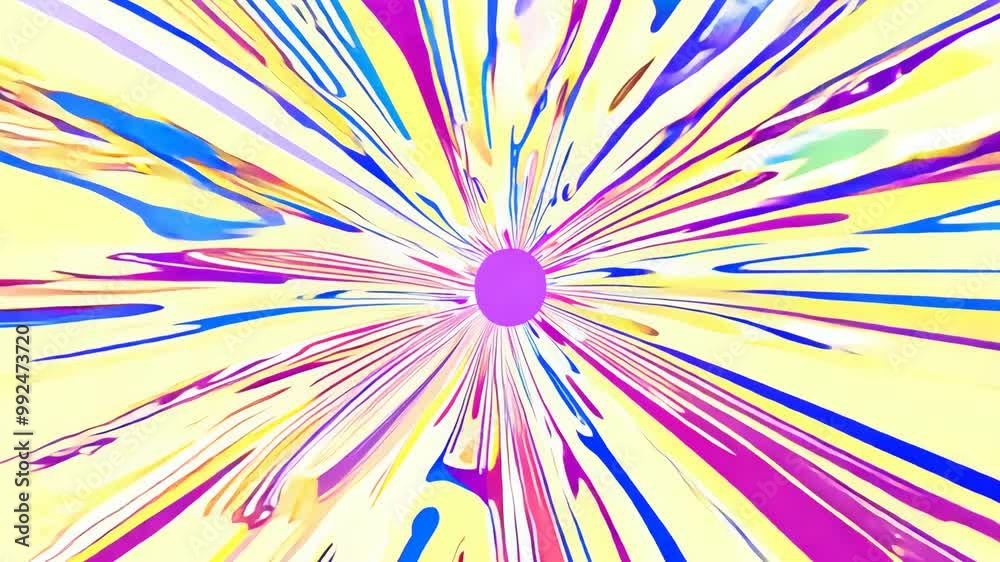 Abstract colorful blast Abstract colorful blast