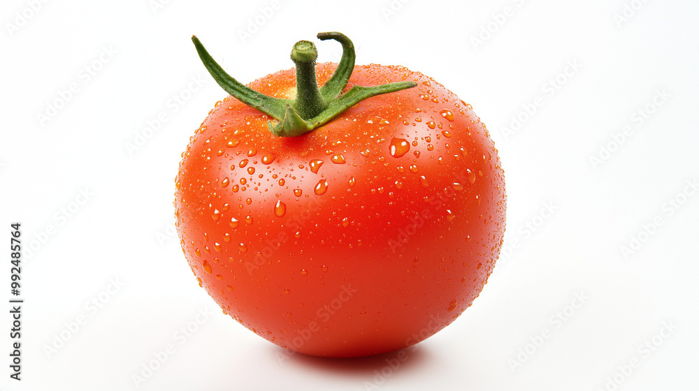 fresh tomato isolated on white background fresh tomato isolated on white background