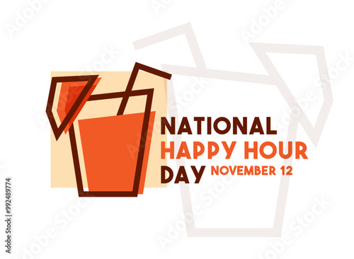 National Happy Hour Day. November 12.