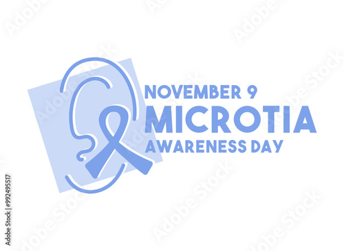 Microtia Awareness Day. November 9. photo