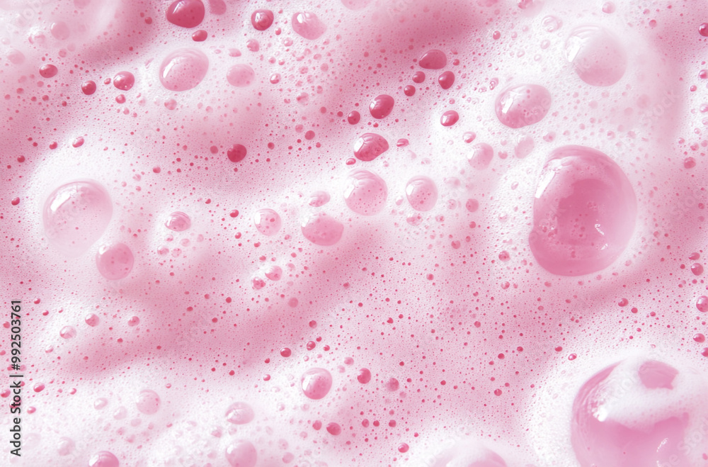Pink bubble foam background Pink bubble foam background