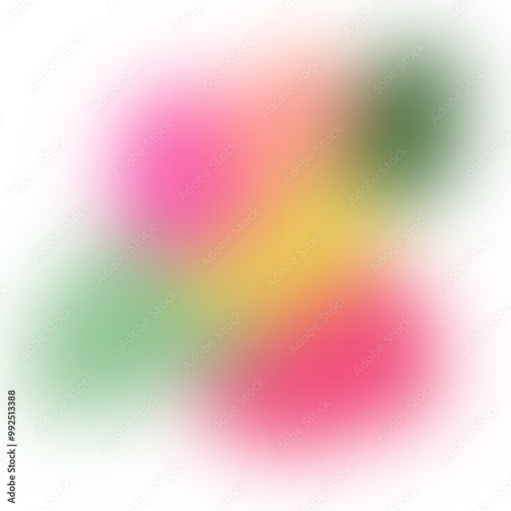Obraz premium Colorful Gradient Abstract Shapes