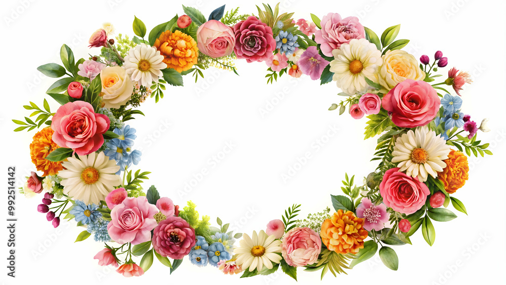 of a beautiful flower wreath frame, Floral, wreath, frame, flowers, decorative, nature, botanical, design, decoration, spring of a beautiful flower wreath frame, Floral, wreath, frame, flowers, decorative, nature, botanical, design, decoration, spring