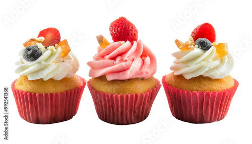 PNG Clipart Set: Muffin with Transparent Background