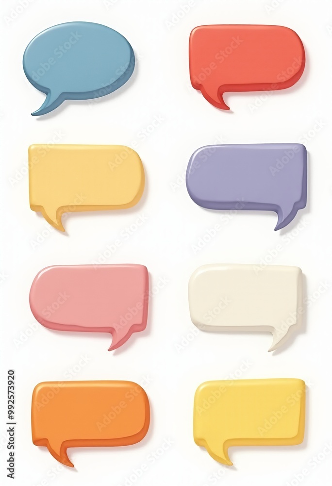 High-Quality Bubble Speech Vector Icons for Designers High-Quality Bubble Speech Vector Icons for Designers