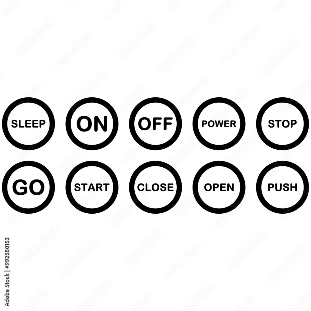 ELECTRONIC BUTTON SIMPLE SET ELECTRONIC BUTTON SIMPLE SET