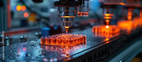 Automated Filling of Vials in a Pharmaceutical Factory