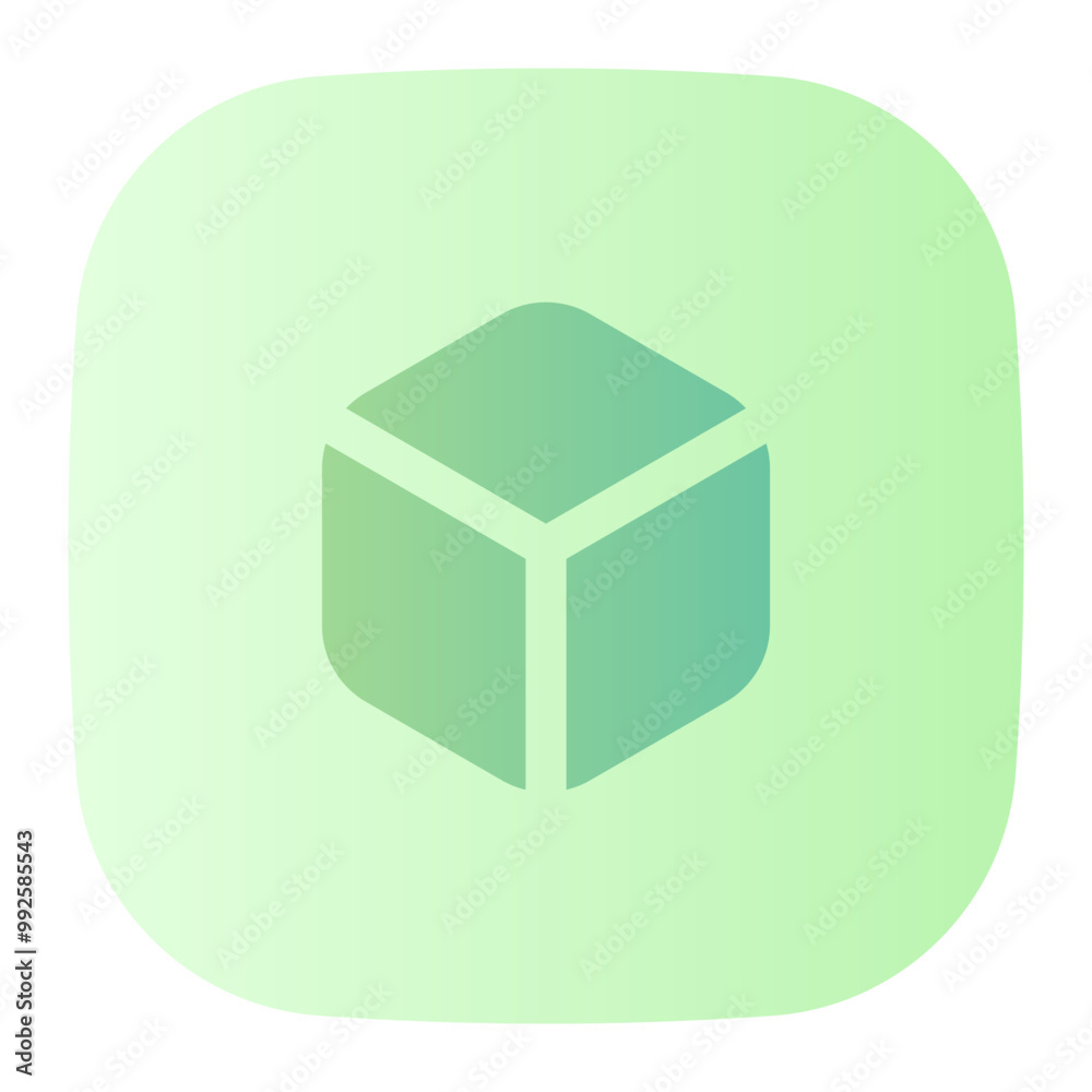 Cube Icon. cube, 3d, geometry, shapes, graphic design, perspective, squares, tool, edit tools. Vector icon illustration Cube Icon. cube, 3d, geometry, shapes, graphic design, perspective, squares, tool, edit tools. Vector icon illustration