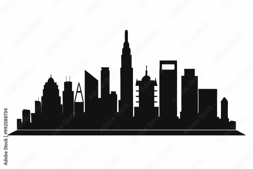 Hong Kong Skyline Silhouette Vector, Hong Kong City Silhouettes Clipart
Hong Kong Skyline Silhouette Vector, Hong Kong City Silhouettes Clipart