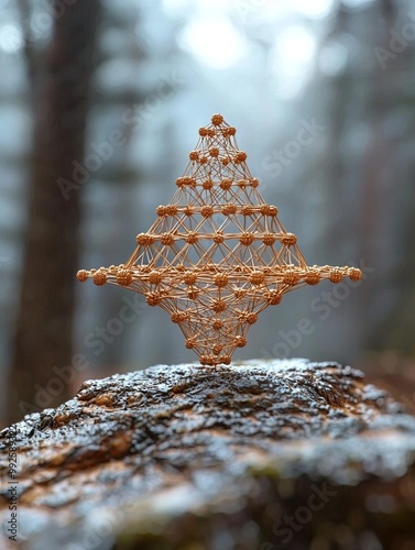 tensegrity, cute and dreamlike stop motion animation photo