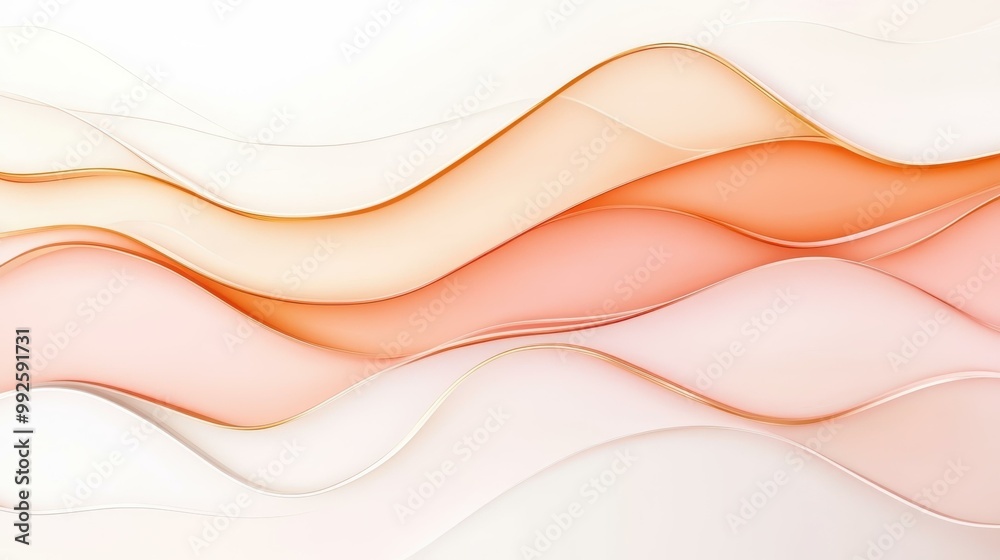 Elegant rose gold wave lines create a stunning backdrop, perfect for adding a touch of luxury to your designs. Elegant rose gold wave lines create a stunning backdrop, perfect for adding a touch of luxury to your designs.