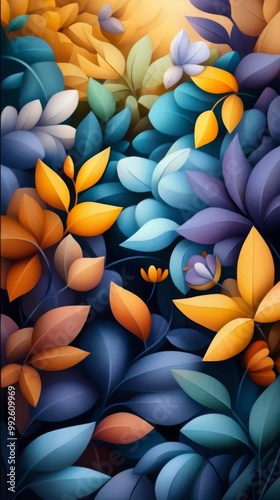 Wallpaper Mural Nature Biodiversity Ecosystems Cubism Torontodigital.ca