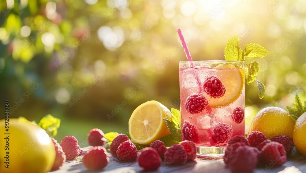 Refreshing Raspberry Lemonade with a Summery Vibe Refreshing Raspberry Lemonade with a Summery Vibe