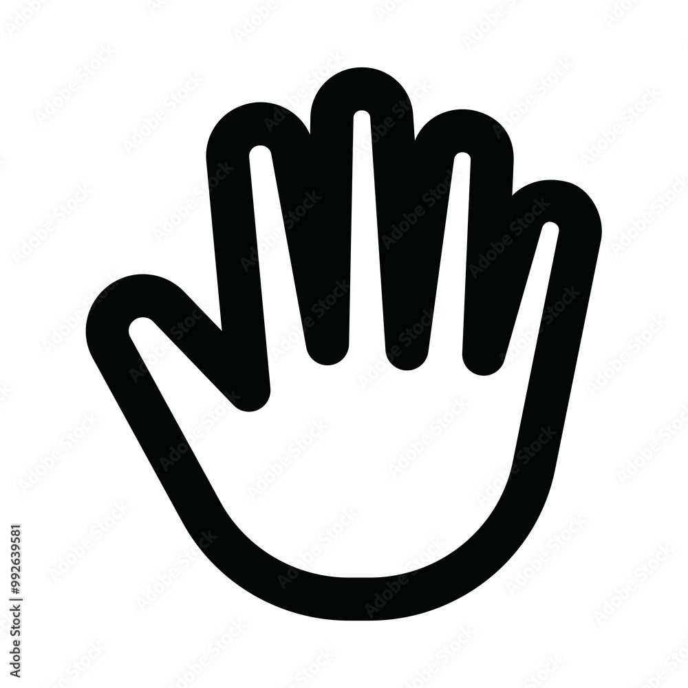 Hand icon. hand, gestures, hold, body parts, hand gesture, hand tool, catch, take, prohibition, privacy. Vector icon illustration Hand icon. hand, gestures, hold, body parts, hand gesture, hand tool, catch, take, prohibition, privacy. Vector icon illustration