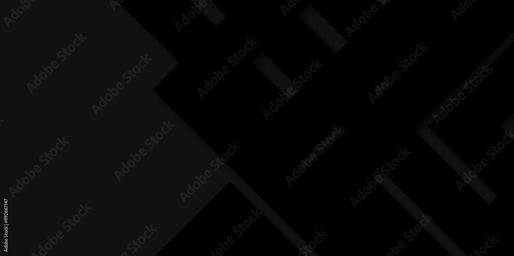 Obraz premium Abstract beautiful perfect random gray lines background. abstract gray lines with black background creative geometric triangle shape. perfect random abstract line background. Vector illustration.