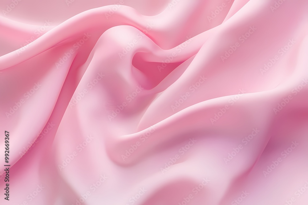 Fototapeta premium Soft Pink Fabric for Gentle Backgrounds