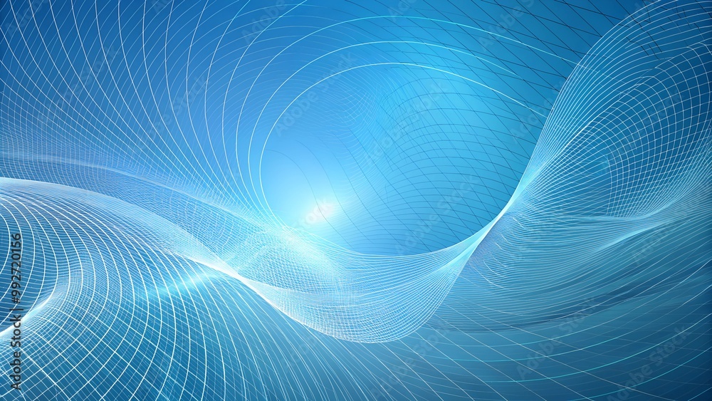 abstract blue wave background abstract blue wave background