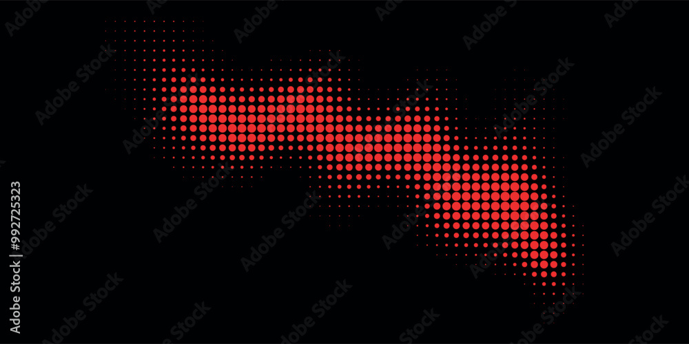 Abstract background car decal vinyl wrap design, techno racing speed stripe, halftone hexagon gradient blue purple pink, auto sticker vector