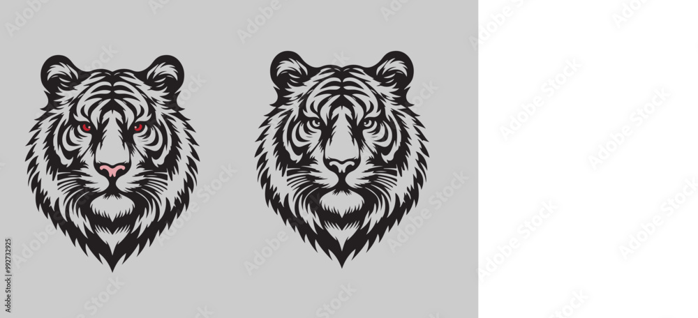 Obraz premium tiger vector