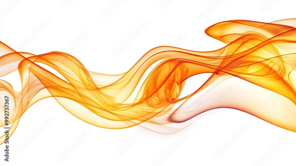 A flame that curves gently to one side, with a smooth A flame that curves gently to one side, with a smooth