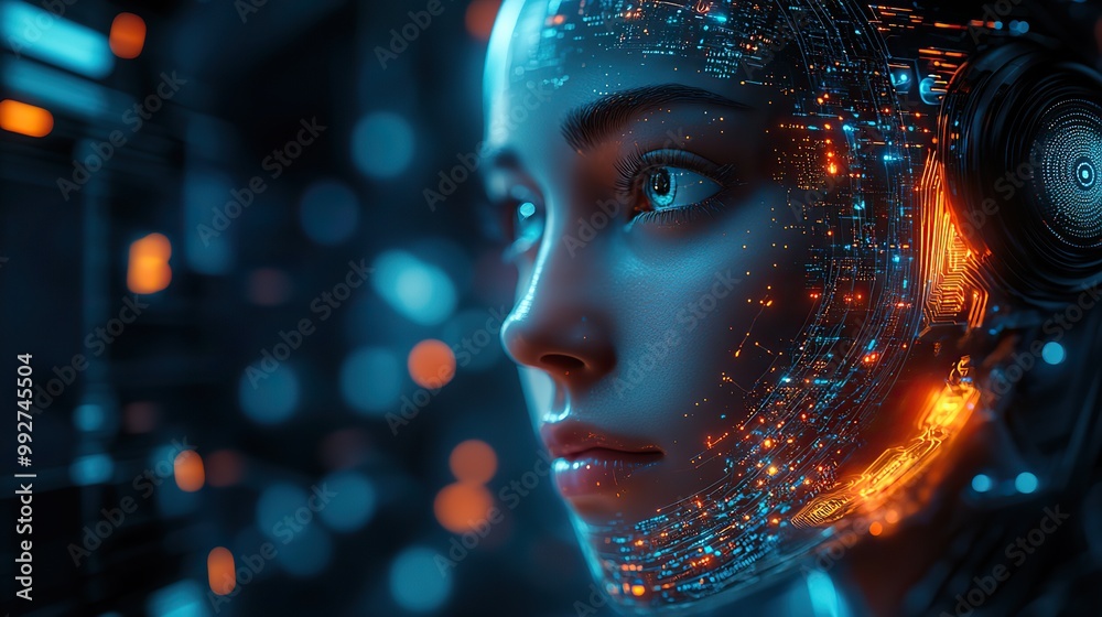 A 3D AI icon illustrating artificial intelligence, robot engineering, and the digital technology environment, with themes of sustainable energy and futuristic security. A 3D AI icon illustrating artificial intelligence, robot engineering, and the digital technology environment, with themes of sustainable energy and futuristic security.
