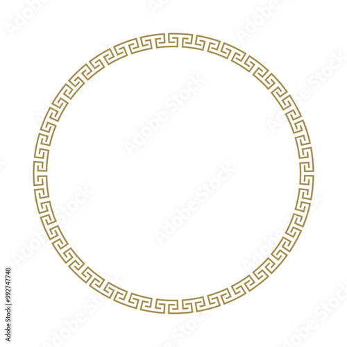 ancient greek frame, ornament greece