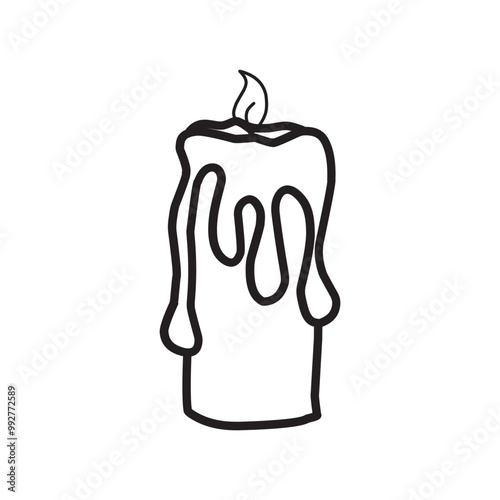 Candle Vector