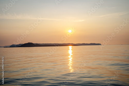 夕日