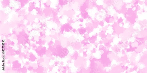 Abstract pink and white background with soft, blurred, circular shapes. Perfect for website banners, social media posts, or any design project that needs a gentle and dreamy aesthetic.