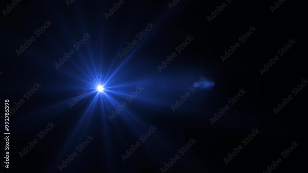 optical light with rays of light lens flare on black background for space optical light with rays of light lens flare on black background for space