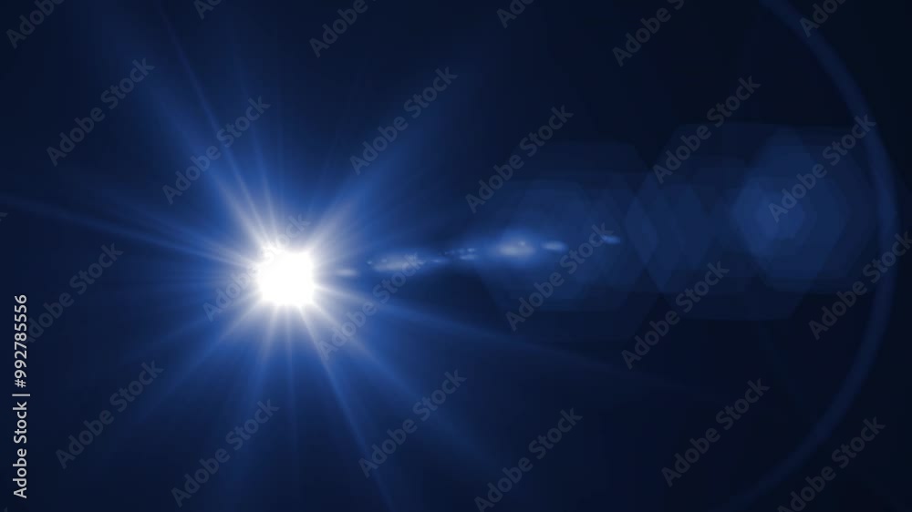 optical light with rays of light burst with lens flare on black background for space optical light with rays of light burst with lens flare on black background for space