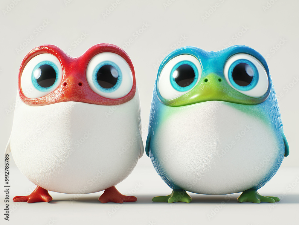 Obraz premium A background of anything cute and cartoon like