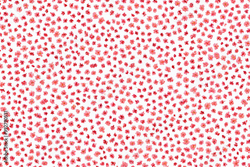 red polka dots background