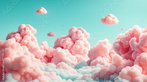 Discover the artistry of cloud computing through surreal scenes where hybrid and multi-cloud systems float among fantastical, dreamlike clouds.