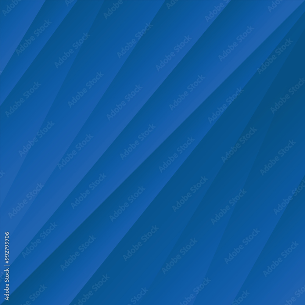 Abstract geometric deep blue background Pro Vector